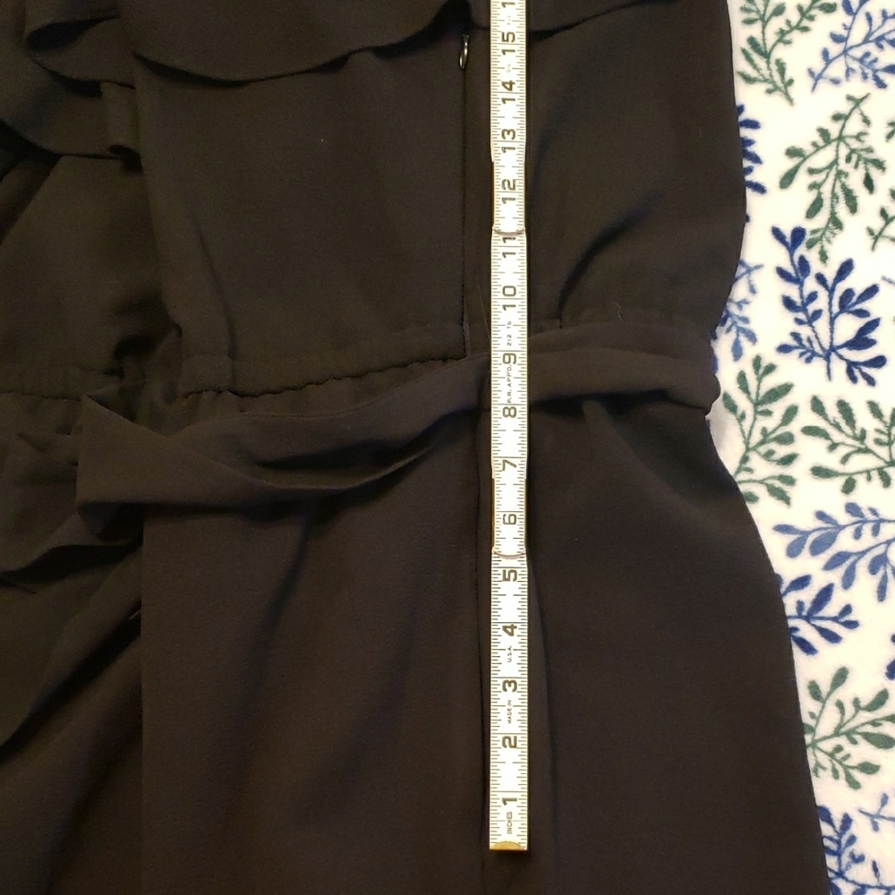 RACHEL Rachel Roy Elegant Black Romper - Picture 9 of 13